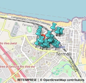 Mappa Via S. Marino, 86039 Termoli CB, Italia (0.2235)