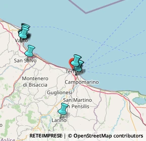 Mappa Via di Spagna, 86039 Termoli CB, Italia (18.29154)