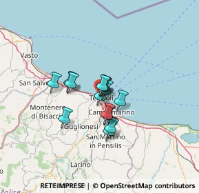 Mappa Via S. Marino, 86039 Termoli CB, Italia (8.31143)