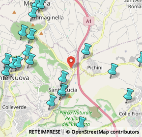 Mappa Via Alessandro Volta, 00013 Santa Lucia RM, Italia (2.976)