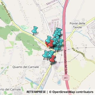 Mappa Via Monte Bianco, 00013 Santa Lucia RM, Italia (0.24815)