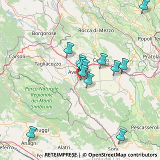 Mappa Via Camillo Benso Conte Cavour, 67051 Avezzano AQ, Italia (15.25167)