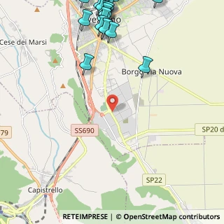 Mappa Via Camillo Benso Conte Cavour, 67051 Avezzano AQ, Italia (3.479)