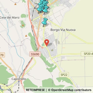 Mappa Via Camillo Benso Conte Cavour, 67051 Avezzano AQ, Italia (3.50909)