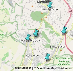 Mappa Via Salvatoretto, 00043 Fonte Nuova RM, Italia (2.88692)