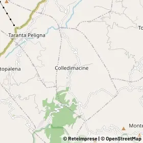 Mappa Colledimacine