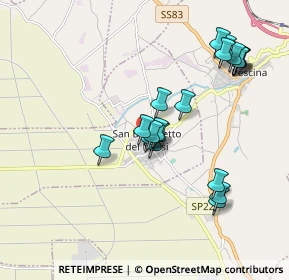 Mappa Via Monte Velino, 67058 San Benedetto dei Marsi AQ, Italia (1.921)