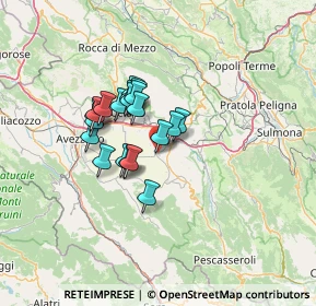 Mappa Via Monte Velino, 67058 San Benedetto dei Marsi AQ, Italia (10.1255)