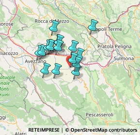 Mappa Via Monte Velino, 67058 San Benedetto dei Marsi AQ, Italia (10.18941)