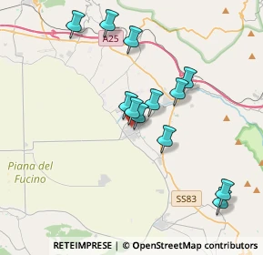 Mappa Via Monte Velino, 67058 San Benedetto dei Marsi AQ, Italia (3.64)