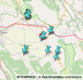 Mappa Via Monte Velino, 67058 San Benedetto dei Marsi AQ, Italia (7.53)