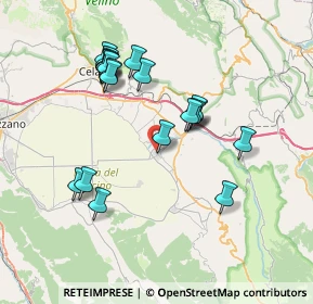 Mappa Via Monte Velino, 67058 San Benedetto dei Marsi AQ, Italia (7.533)