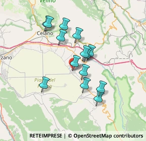 Mappa Via Monte Velino, 67058 San Benedetto dei Marsi AQ, Italia (6.28857)