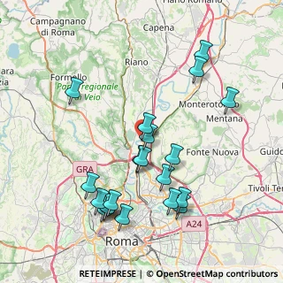Mappa Via Pomonte, 00138 Roma RM, Italia (8.8025)