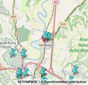 Mappa Salaria, 00138 Settebagni RM, Italia (3.23308)