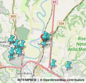 Mappa Salaria, 00138 Settebagni RM, Italia (2.25357)