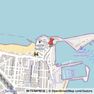 Mappa Piazza Bisceglie, 1, 86039 Termoli, Campobasso (Molise)