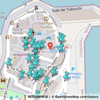 Mappa Piazza Bisceglie, 86039 Termoli CB, Italia (0.075)