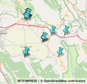 Mappa Via Pagliarelle, 67058 San Benedetto dei Marsi AQ, Italia (8.32786)