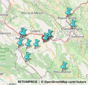 Mappa Via Pagliarelle, 67058 San Benedetto dei Marsi AQ, Italia (14.81417)