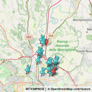 Mappa E35 Fi, 00138 Roma RM, Italia (4.42706)