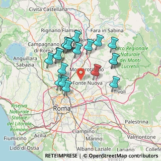 Mappa 00013 Roma RM, Italia (13.101)
