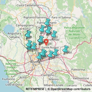 Mappa 00013 Roma RM, Italia (11.50444)