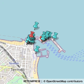Mappa Molo Nord Est Porto di, 86039 Termoli CB, Italia (0.268)