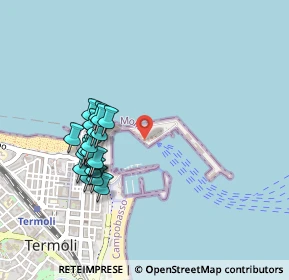 Mappa Molo Nord Est Porto di, 86039 Termoli CB, Italia (0.4585)