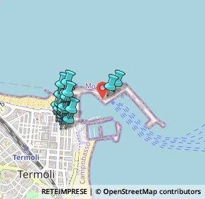 Mappa Molo Nord Est Porto di, 86039 Termoli CB, Italia (0.4205)