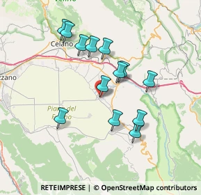 Mappa Via Roma, 67058 San Benedetto dei Marsi AQ, Italia (6.84)