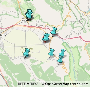 Mappa Via Decorati, 67058 San Benedetto dei Marsi AQ, Italia (7.62467)