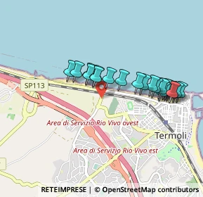 Mappa Via del Mare, 86039 Termoli CB, Italia (0.8635)