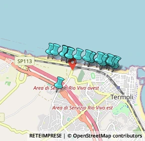 Mappa Via del Mare, 86039 Termoli CB, Italia (0.629)