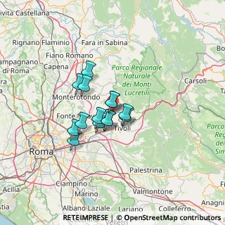 Mappa Via Caolini, 00012 Guidonia Montecelio RM (9.24)