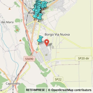 Mappa Via Edison, 67051 Avezzano AQ, Italia (3.25368)