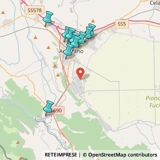 Mappa Via Edison, 67051 Avezzano AQ, Italia (4.36091)