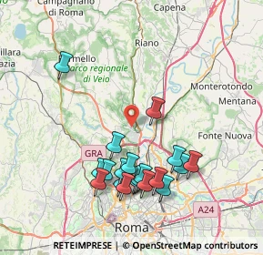 Mappa 00188 Roma RM, Italia (8.26947)