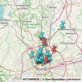 Mappa 00188 Roma RM, Italia (8.4335)