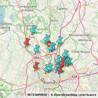 Mappa 00188 Roma RM, Italia (7.264)