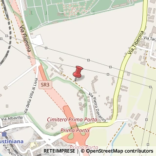 Mappa Via Pietro Davanzo, 81, 00188 Roma, Roma (Lazio)
