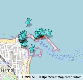 Mappa Porto di Termoli Molo Nord-Est, 86039 Termoli CB, Italia (0.37308)