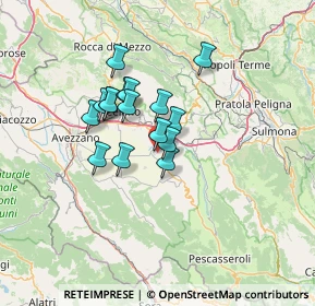 Mappa Via Cardito, 67058 San Benedetto dei Marsi AQ, Italia (10.2625)