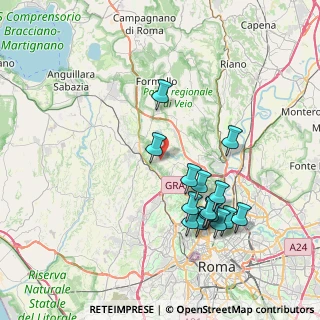 Mappa Via Anna Foà, 00123 Roma RM, Italia (8.21067)