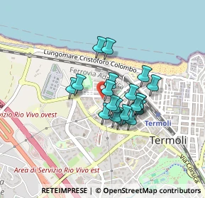 Mappa Via Maratona, 86039 Termoli CB, Italia (0.31)