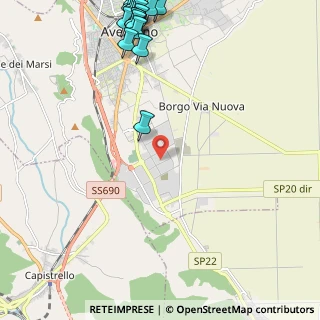 Mappa Via Albert Einstein, 67051 Avezzano AQ, Italia (3.51789)