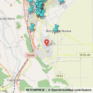 Mappa Via Albert Einstein, 67051 Avezzano AQ, Italia (3.4355)