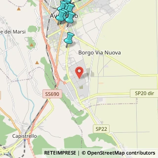 Mappa Via Albert Einstein, 67051 Avezzano AQ, Italia (3.48273)