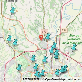 Mappa Via melegnano, 00188 Roma RM, Italia (6.719)