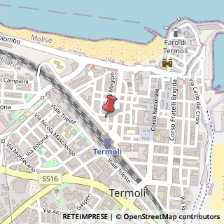 Mappa Via XXIV Maggio, 6, 86039 Termoli, Campobasso (Molise)